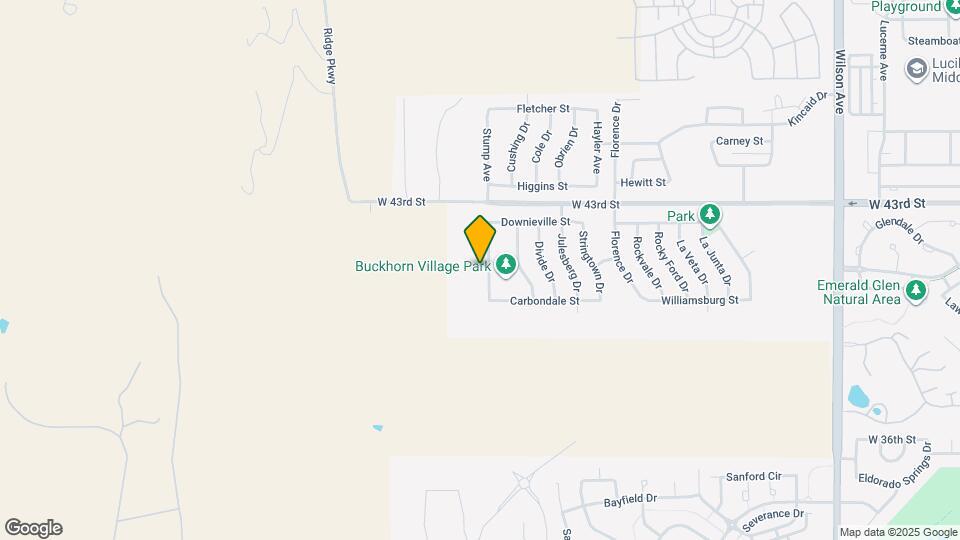 4137 Cotopaxi Dr Map and Location Details