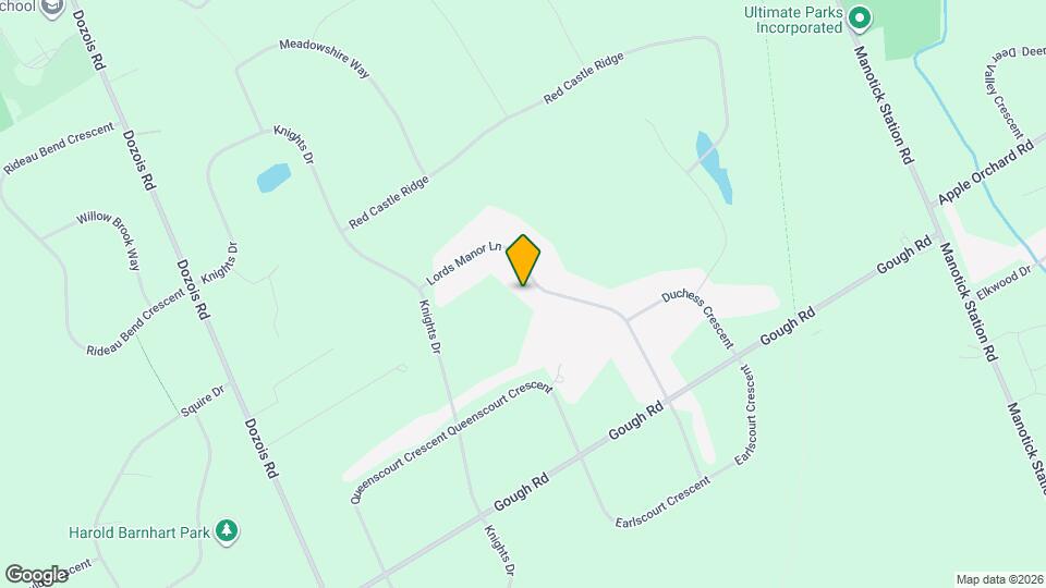 1530 Lords Manor Ln Map and Location Details