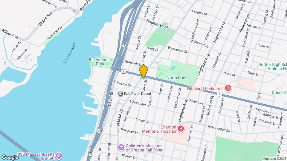 1035 N Main St Map and Location Details