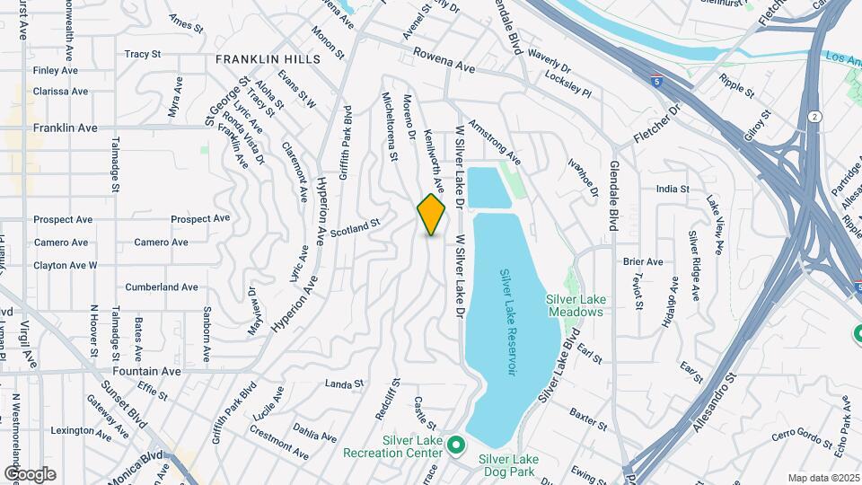 2258 Moreno Dr Map and Location Details