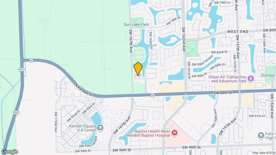 8546 SW 165th Pl Map and Location Details