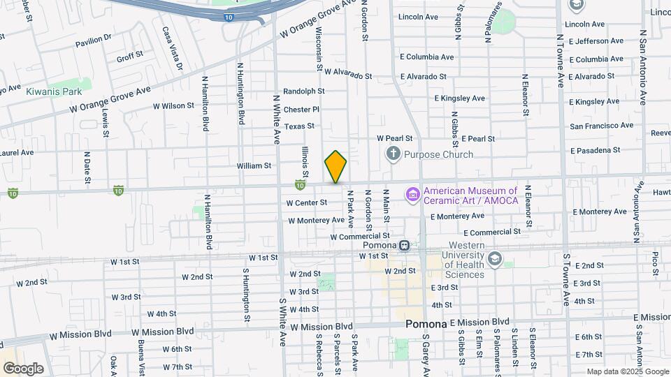 440 W Holt Ave, Unit B Map and Location Details