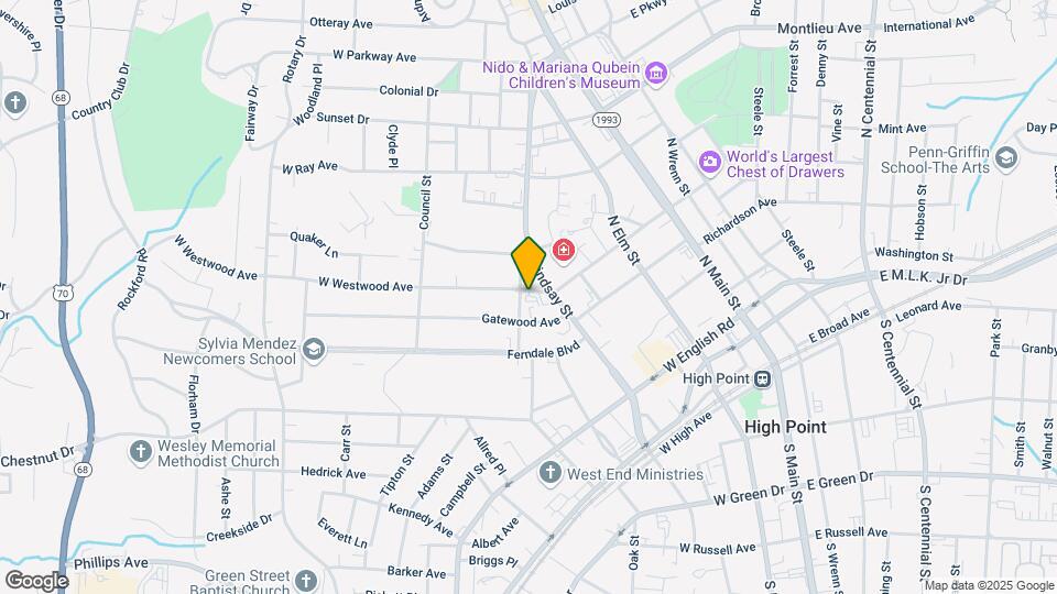 511 Westwood Ave Map and Location Details