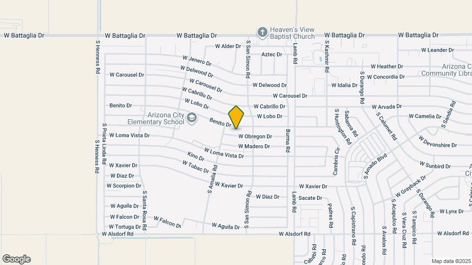 11730 W Obregon Dr Map and Location Details