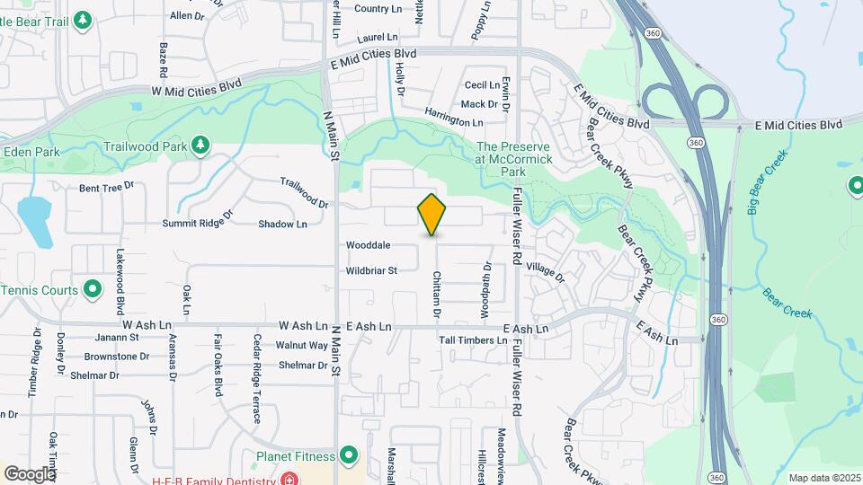 1807 Chittam Dr Map and Location Details