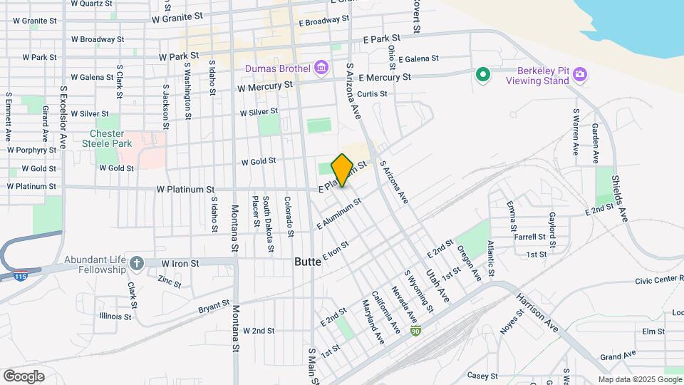 Nevada Ave Mapa y Detalles de la Ubicación