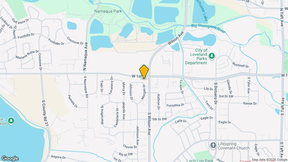 184 Morgan Dr Map and Location Details