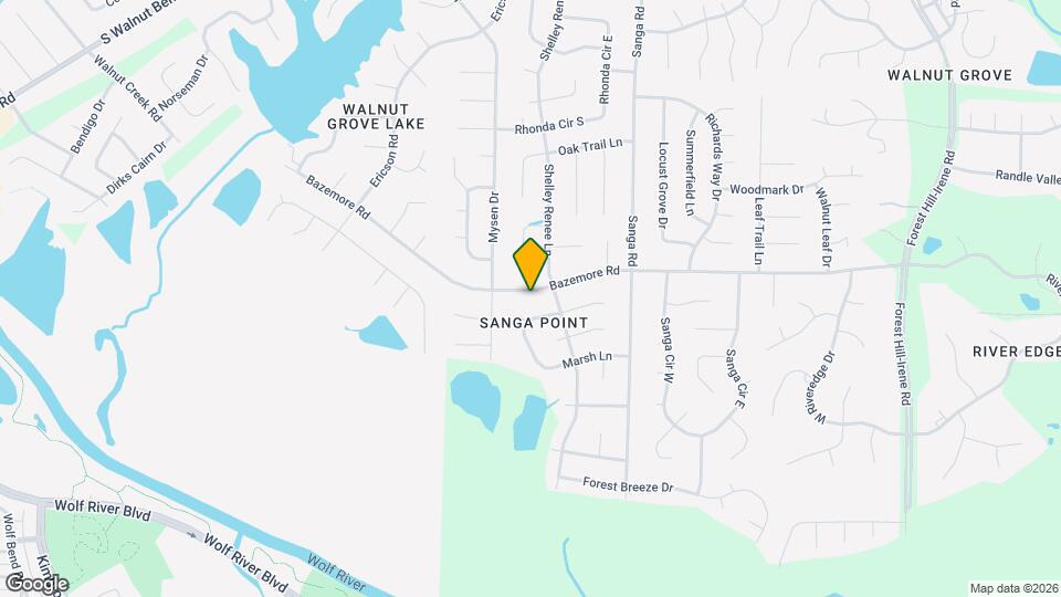 8607 Bazemore Rd Map and Location Details