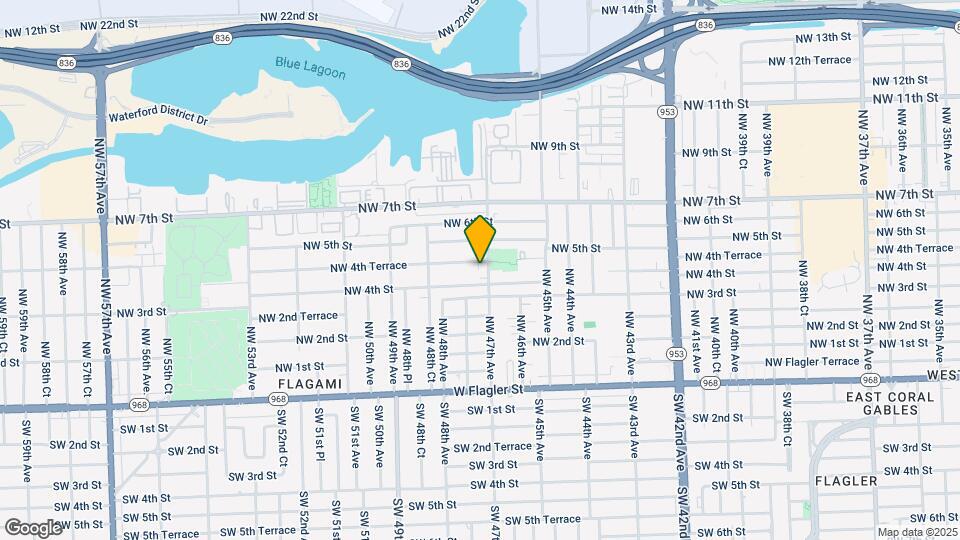430 NW 47th Ave Map and Location Details