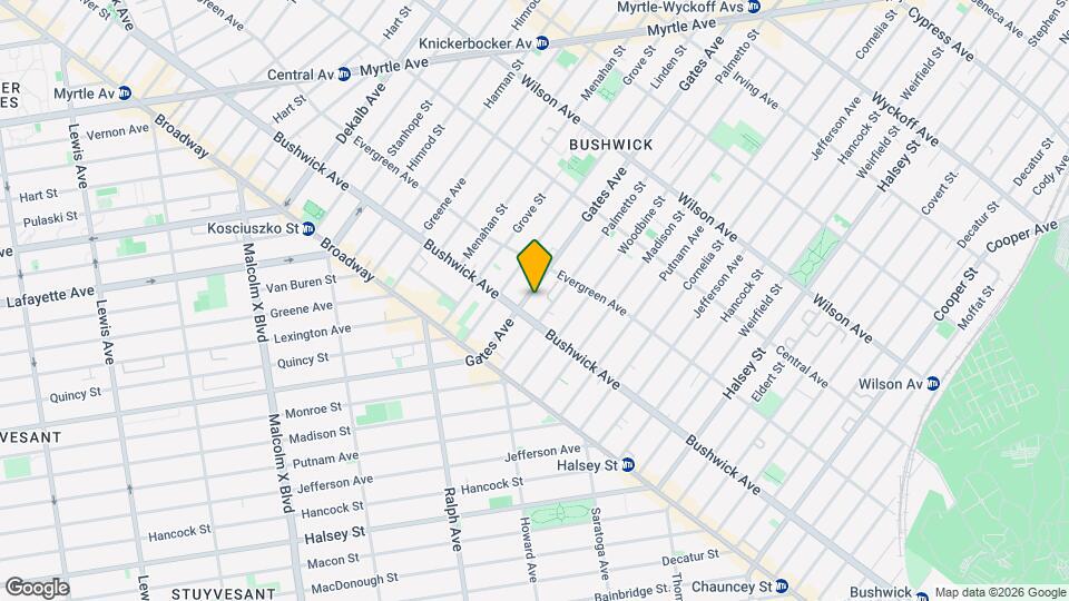 1154 Gates Ave, Unit 1l Map and Location Details