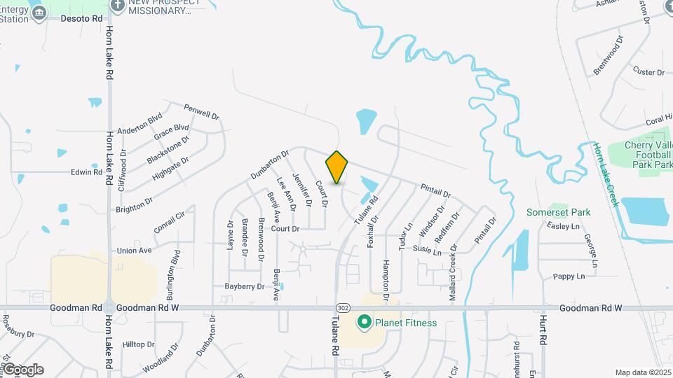 7407 Perrin Ln Map and Location Details