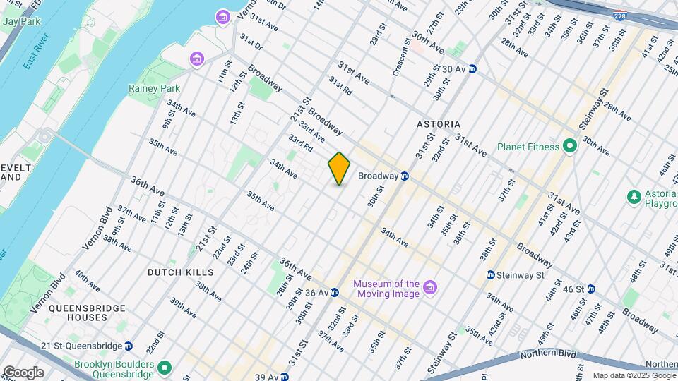 33-54 28th St Mapa y Detalles de la Ubicación
