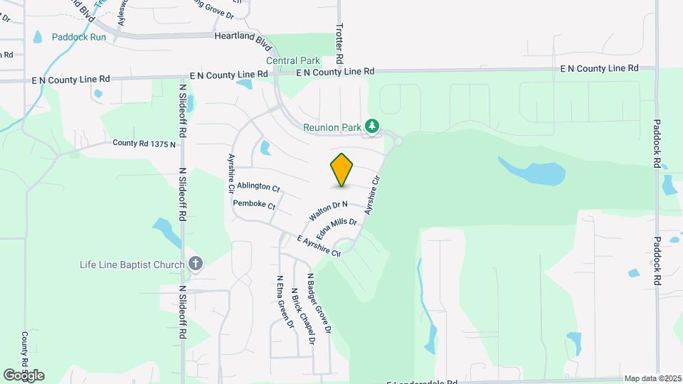 6501 E Coal Bluff Ct Map and Location Details