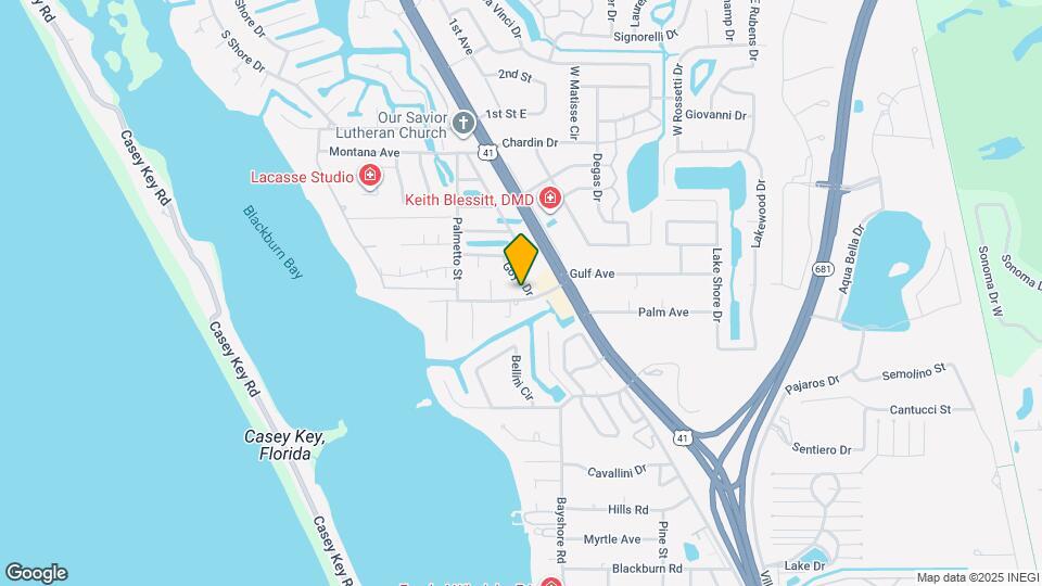 2301 Goya Dr Mapa y Detalles de la Ubicación