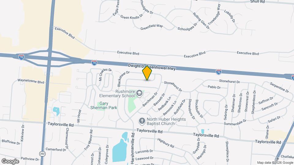 7858 Harshmanville Rd Map and Location Details