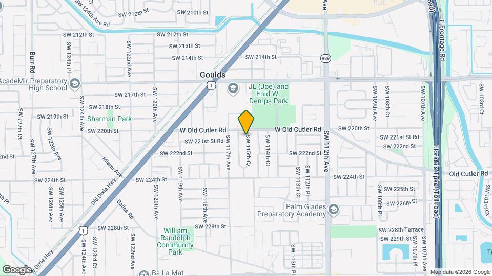 22020-22115 SW 115th Ct Map and Location Details