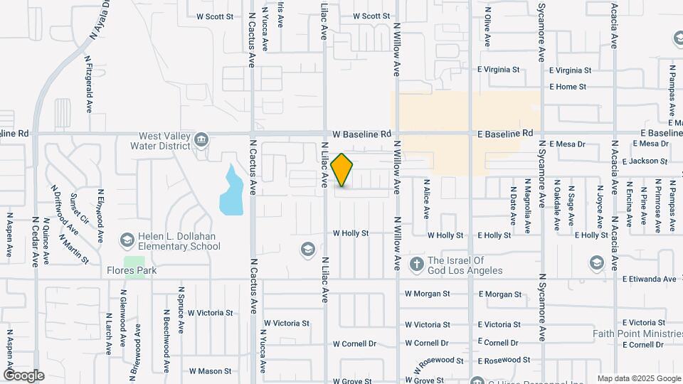 445 W Shamrock St Map and Location Details