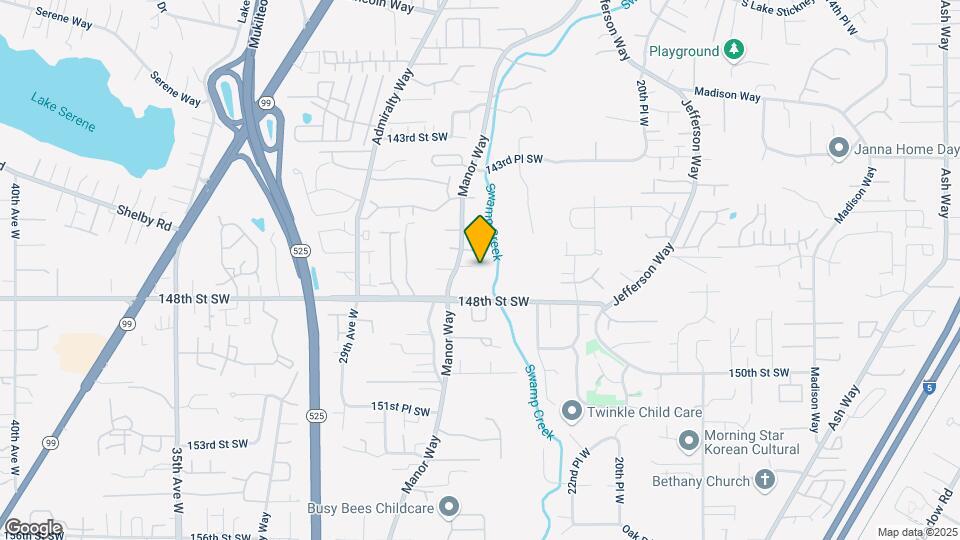 14705 Manor Way Map and Location Details
