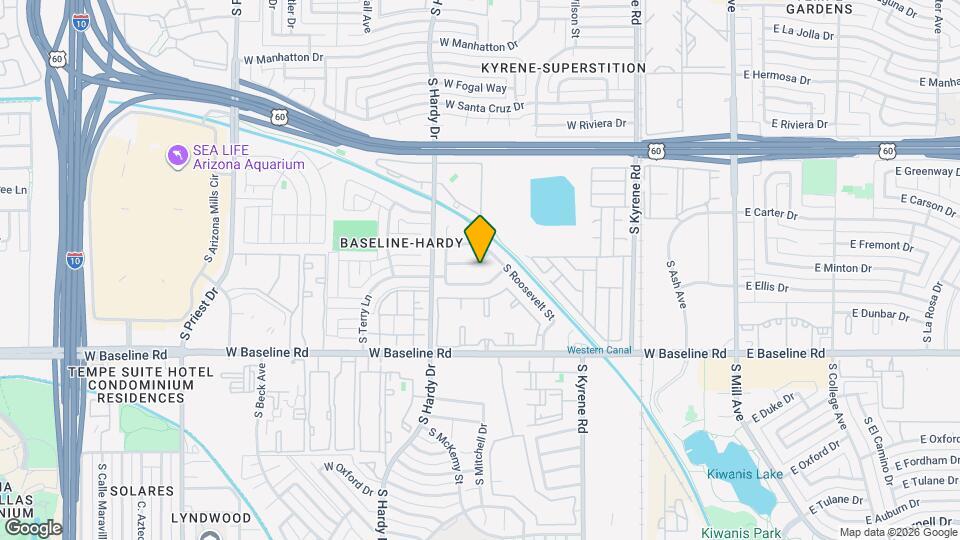 647 W Fremont Dr Map and Location Details