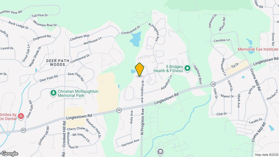 4526 N Progress Ave Map and Location Details