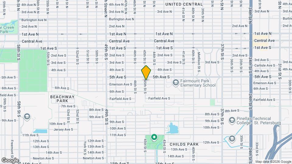 4463 Emerson Ave S Map and Location Details