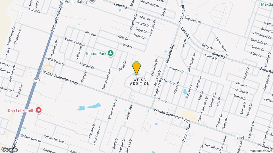 4307 Abigail Dr Map and Location Details