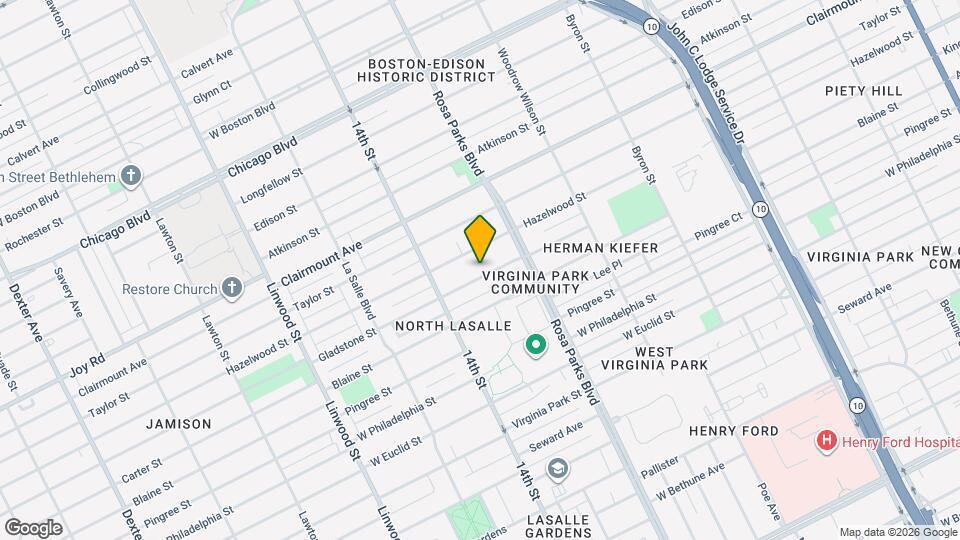 1992 Gladstone St, Unit 1992 Gladstone Map and Location Details