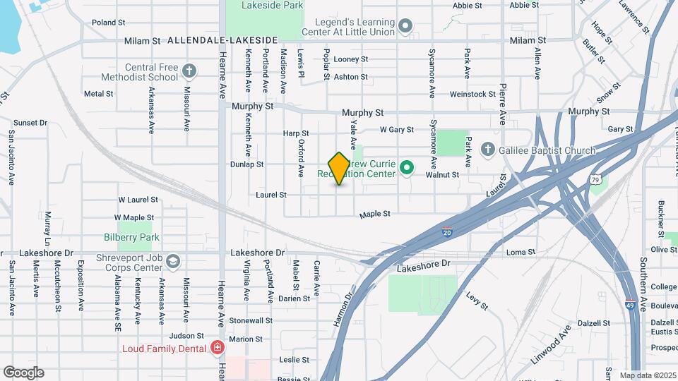 2042 Laurel St Mapa y Detalles de la Ubicación