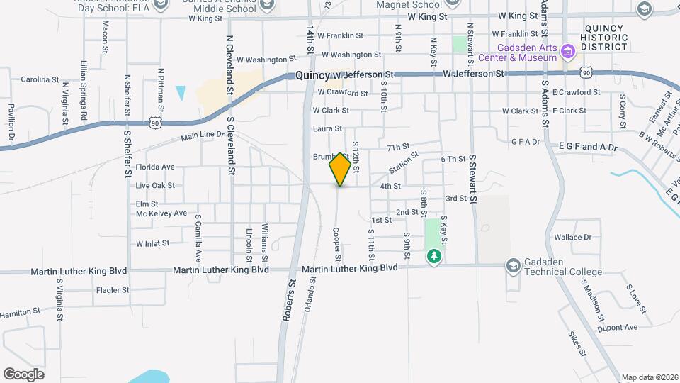 1027 4th St Map and Location Details