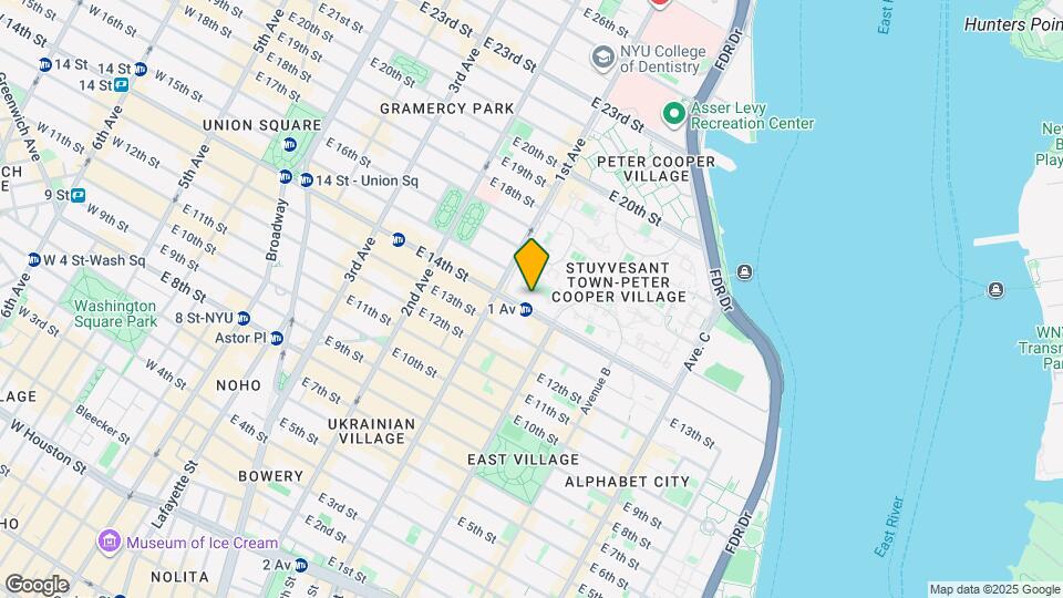 StuyTown Map and Location Details