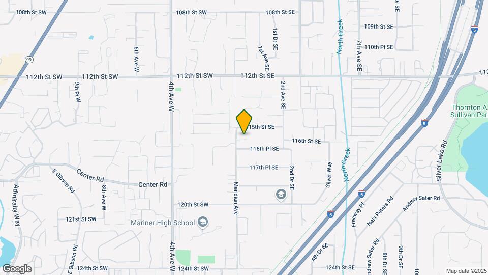 11531 Meridian Ave S Mapa y Detalles de la Ubicación