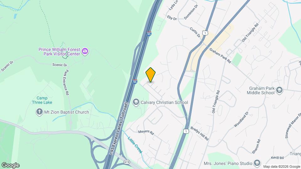 4502 Potomac Highlands Cir Map and Location Details