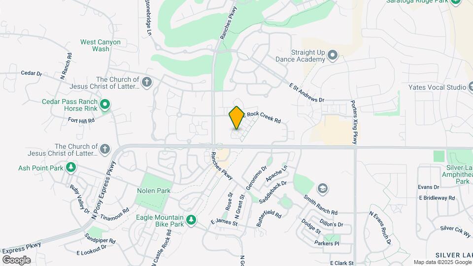 3614 E Sapphire Creek Ln Map and Location Details
