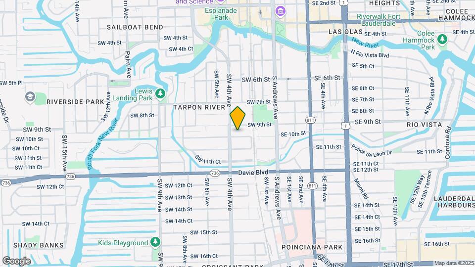 309 SW 10th St Map and Location Details