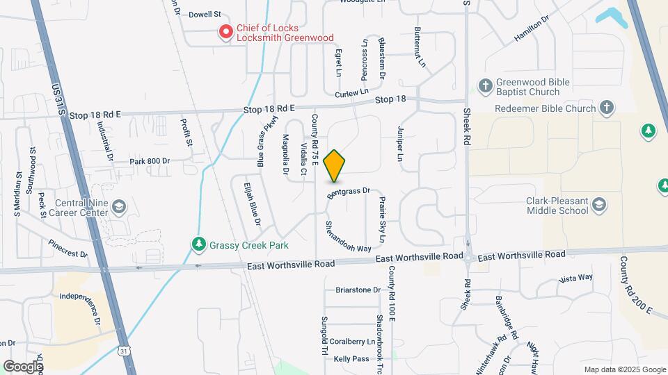 916 Bentgrass Dr Map and Location Details