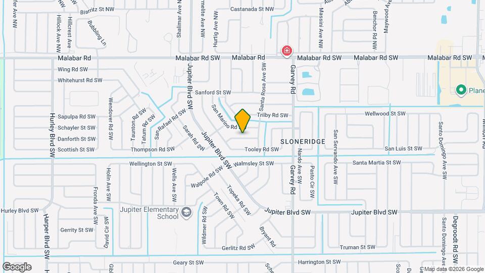 751 Winchell St SW Map and Location Details