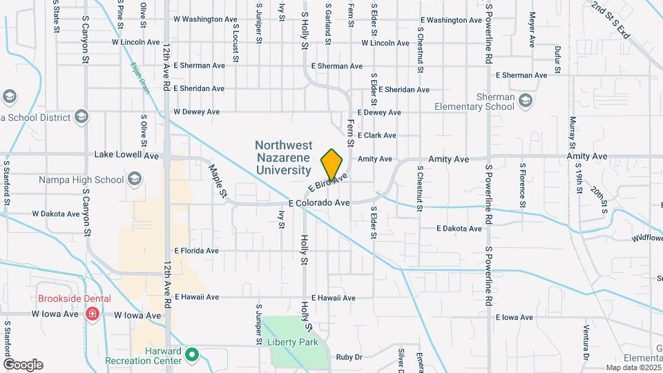 803 E Bird Ave Map and Location Details