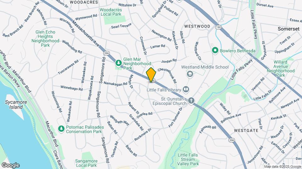 5215 Brookeway Dr Map and Location Details