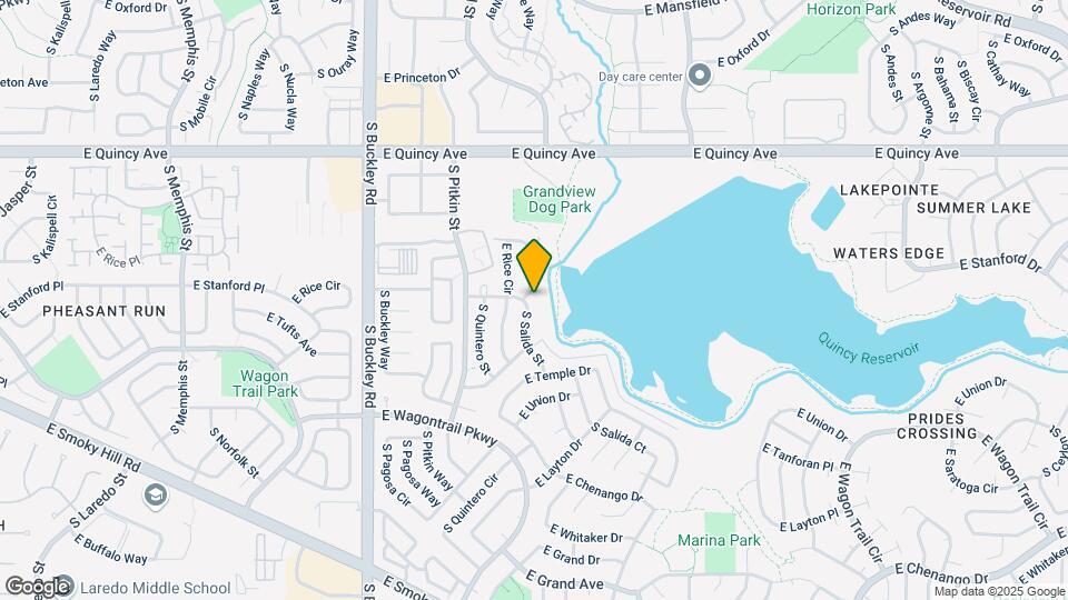 17497 E Rice Cir Map and Location Details