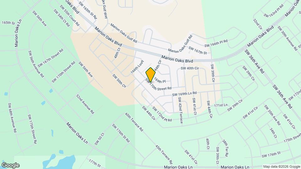 4540 SW 170th Street Rd Map and Location Details