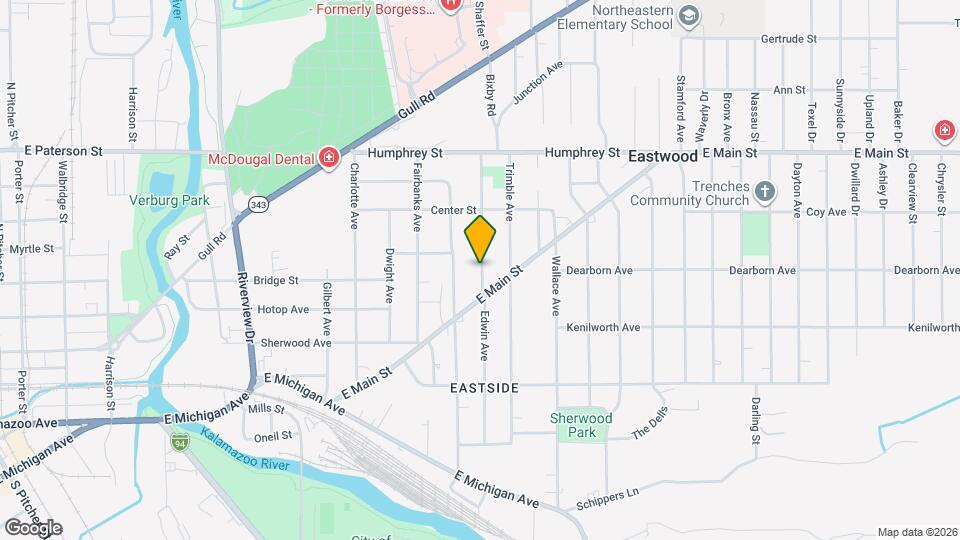 805 Hazard Ave, Unit 805 Map and Location Details