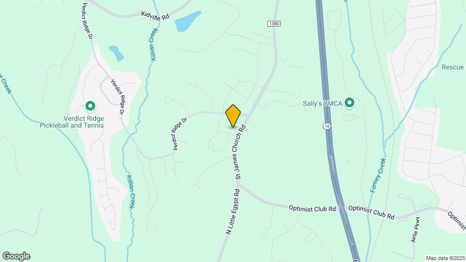 2212 Killian Creek Dr Map and Location Details