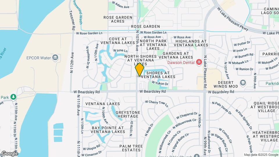 10659 W Yukon Dr Map and Location Details