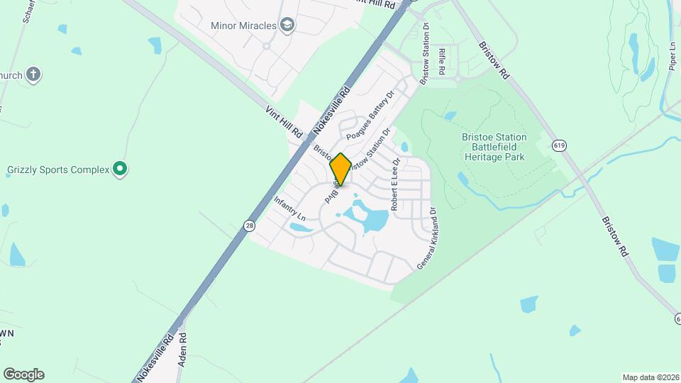 11976 Bristow Village Blvd Map and Location Details