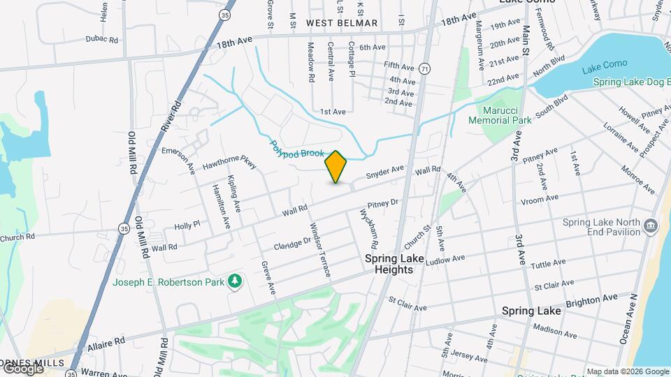 800 Wall Rd Map and Location Details