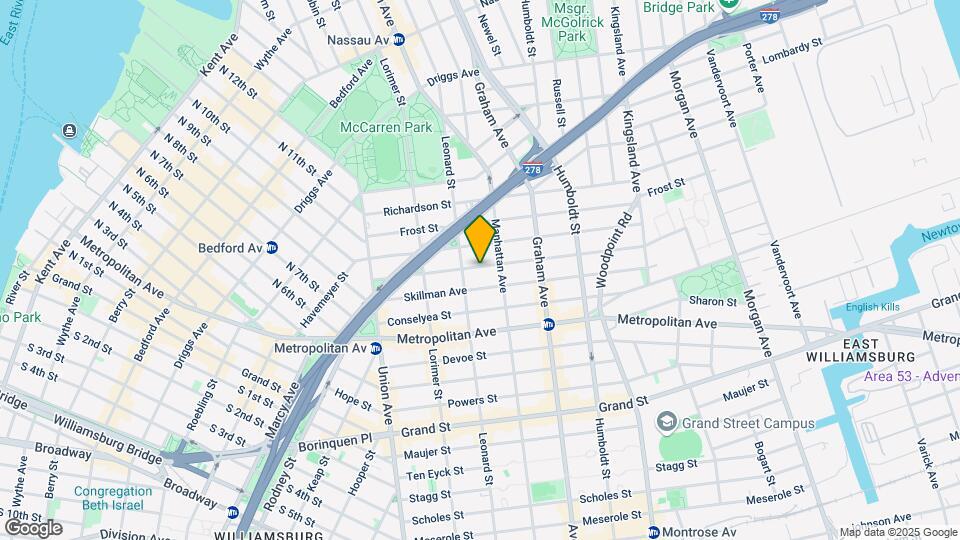 104 Jackson St Mapa y Detalles de la Ubicación