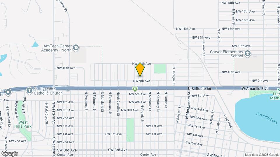 903 N Virginia St Map and Location Details