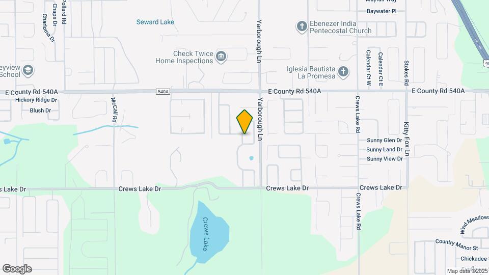 3611 Welsch Way Map and Location Details