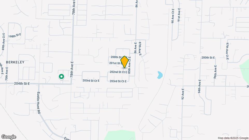 8505 202nd St Ct E Map and Location Details