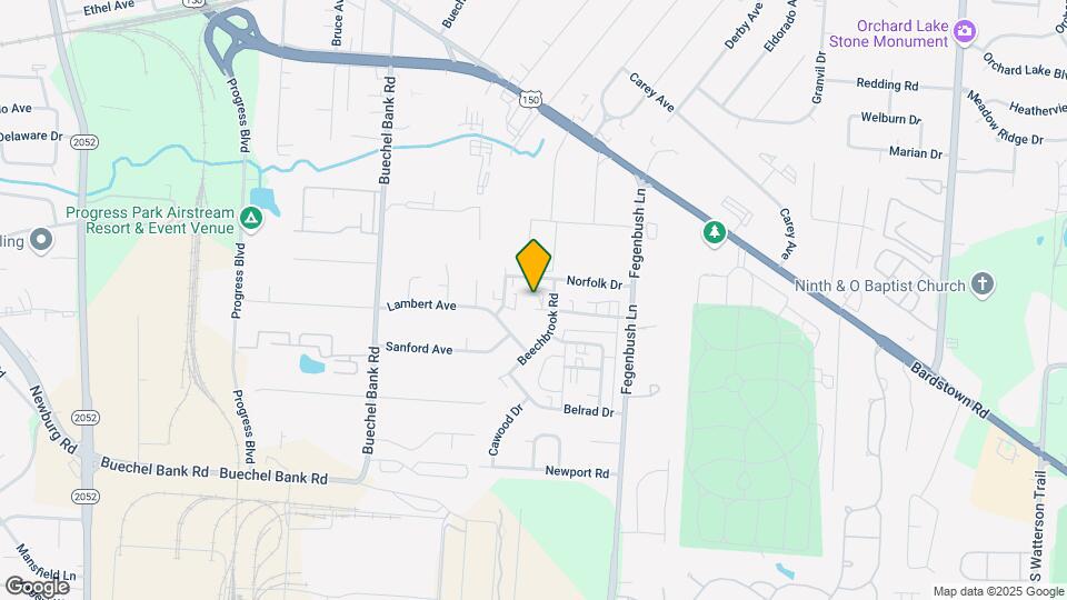4203 Norbrook Dr Mapa y Detalles de la Ubicación
